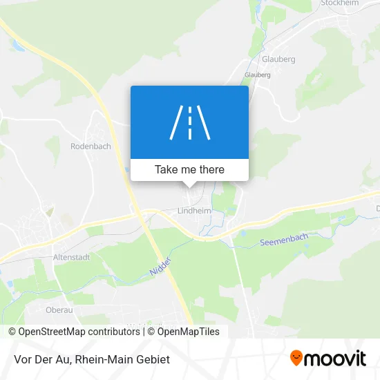 Карта Vor Der Au
