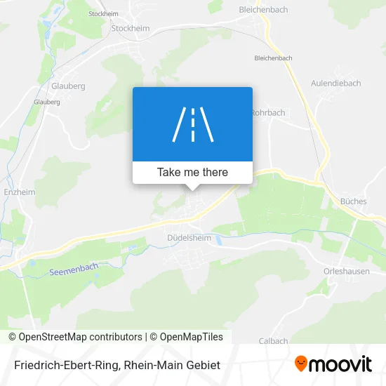 Карта Friedrich-Ebert-Ring