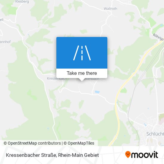 Kressenbacher Straße map