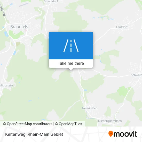 Карта Keltenweg