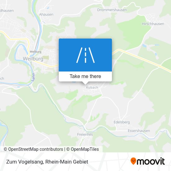 Карта Zum Vogelsang