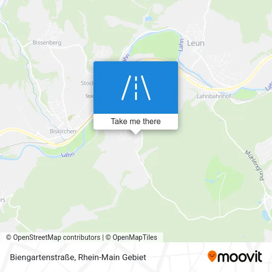 Карта Biengartenstraße