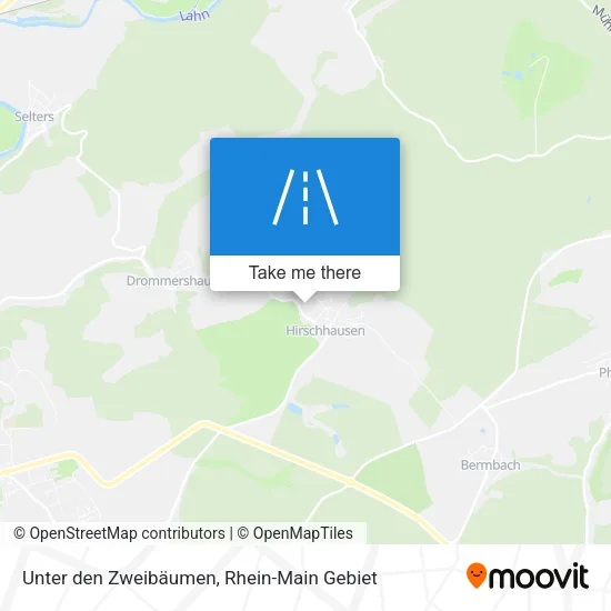 Карта Unter den Zweibäumen