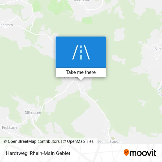 Карта Hardtweg