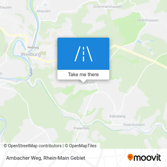 Карта Ambacher Weg