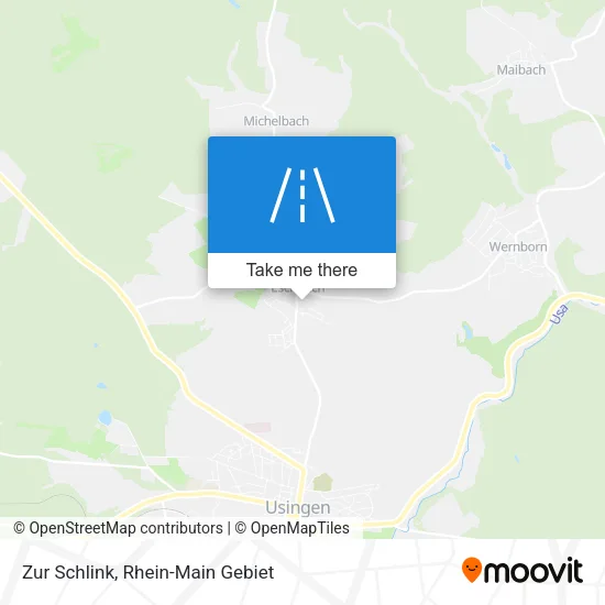 Карта Zur Schlink
