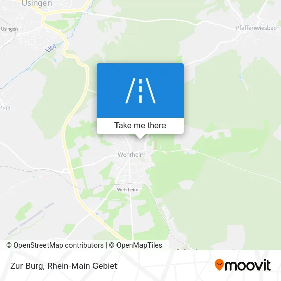 Карта Zur Burg