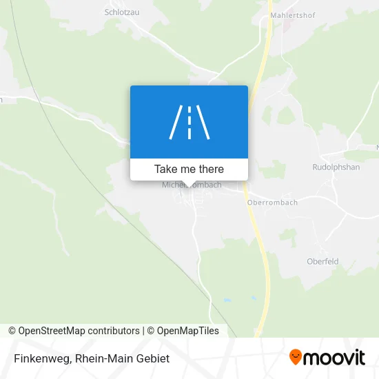 Карта Finkenweg