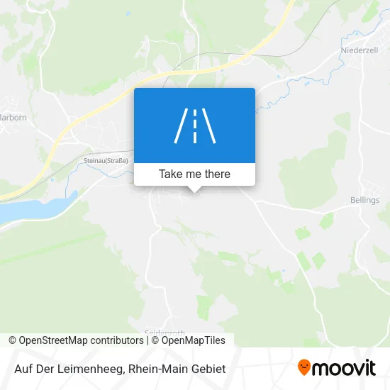 Карта Auf Der Leimenheeg
