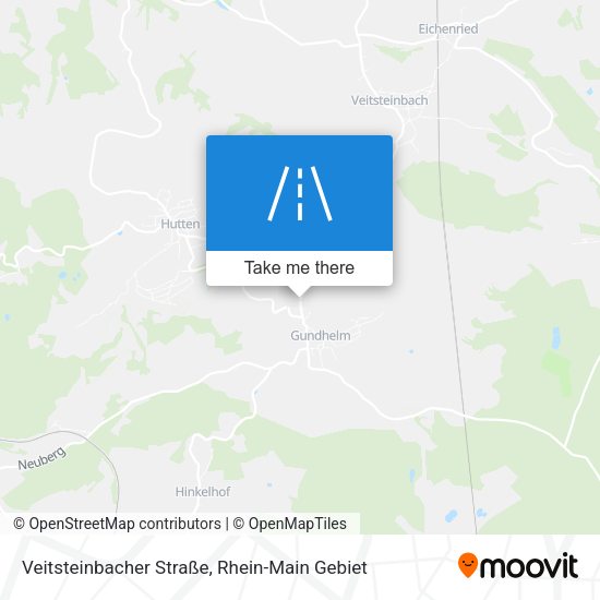 Veitsteinbacher Straße map