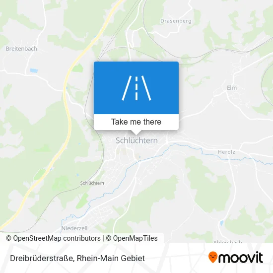 Карта Dreibrüderstraße