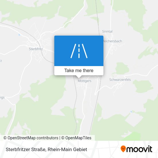 Sterbfritzer Straße map