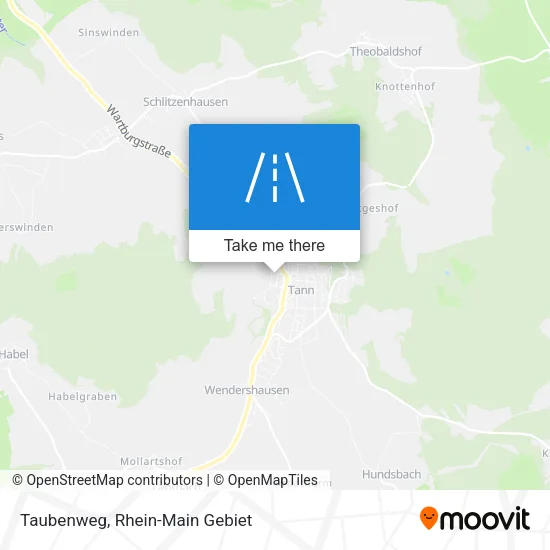 Карта Taubenweg