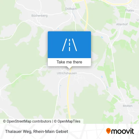 Карта Thalauer Weg