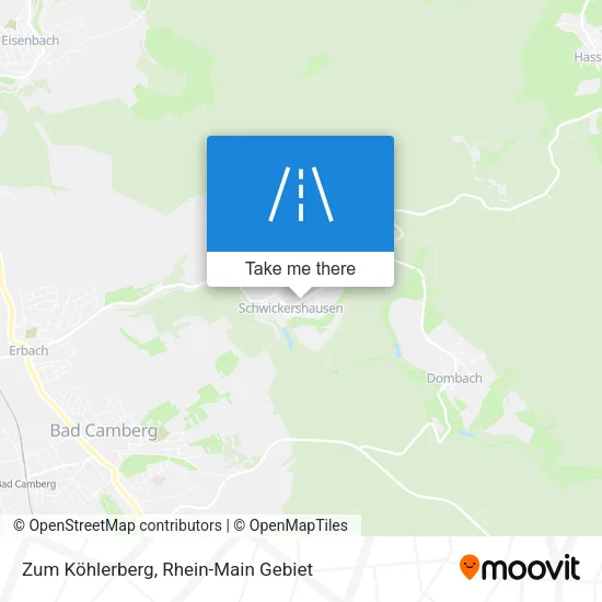 Карта Zum Köhlerberg