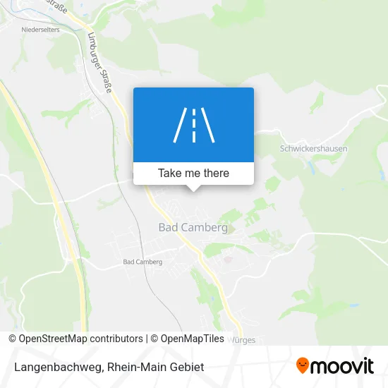 Карта Langenbachweg