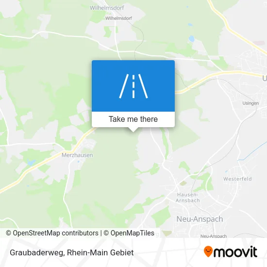Карта Graubaderweg