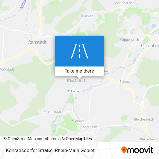 Konradsdorfer Straße map