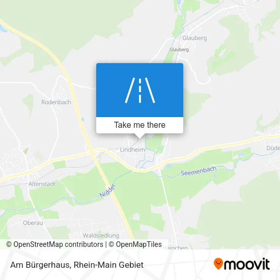 Карта Am Bürgerhaus