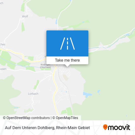 Карта Auf Dem Unteren Dohlberg