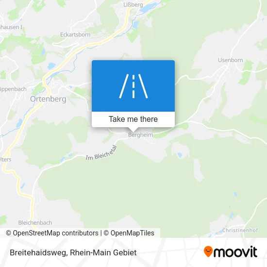 Карта Breitehaidsweg