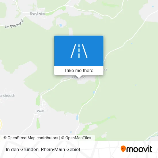 In den Gründen map