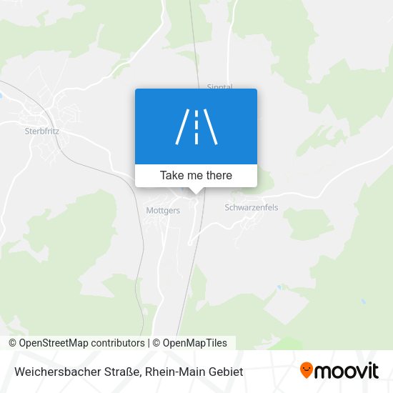 Weichersbacher Straße map
