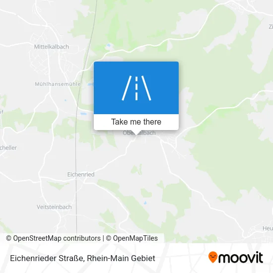 Карта Eichenrieder Straße