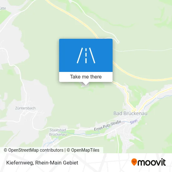 Карта Kiefernweg