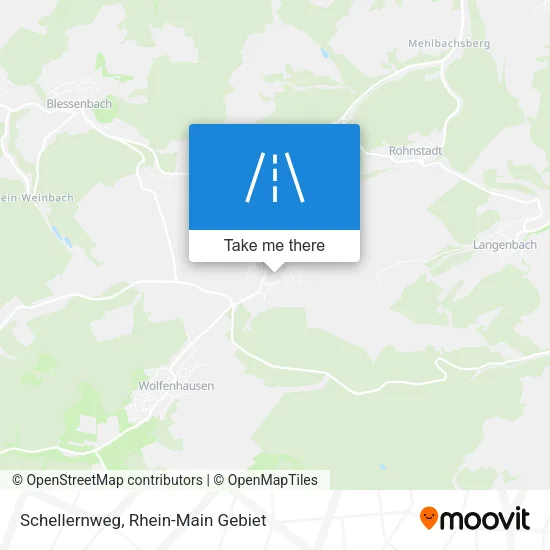 Карта Schellernweg