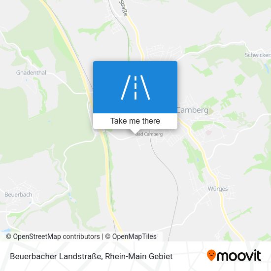 Beuerbacher Landstraße map