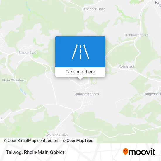 Карта Talweg