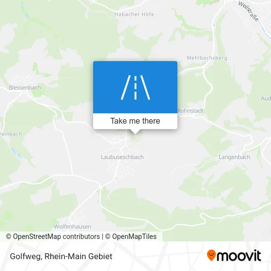 Карта Golfweg