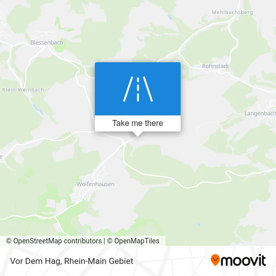 Карта Vor Dem Hag