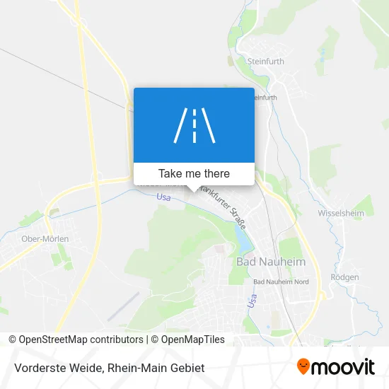 Карта Vorderste Weide