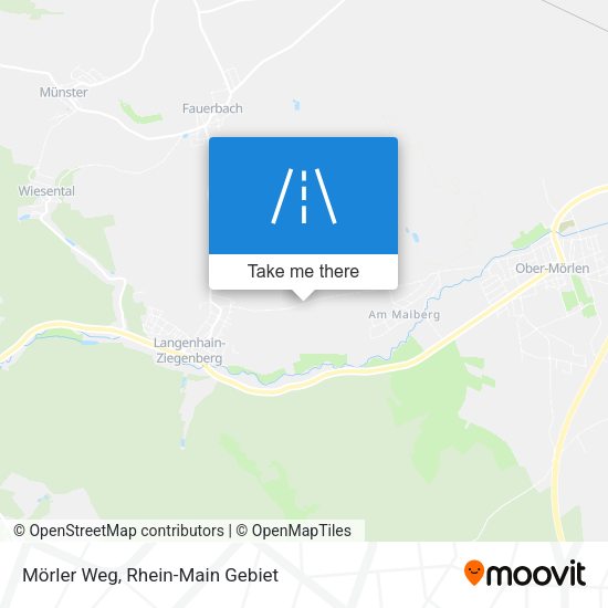 Карта Mörler Weg