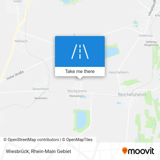 Карта Wiesbrück