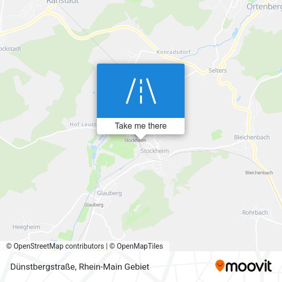 Dünstbergstraße map