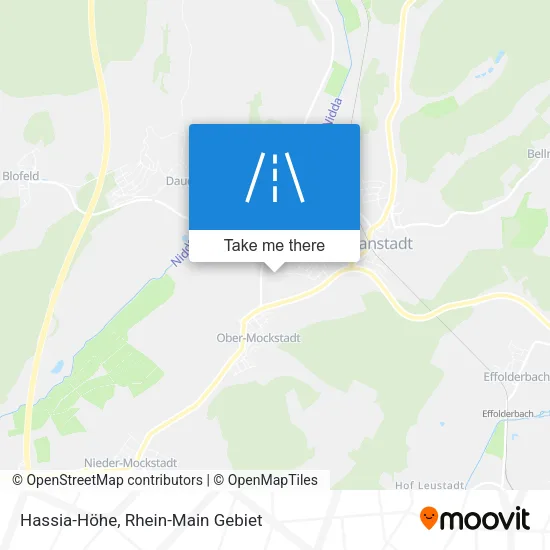 Карта Hassia-Höhe