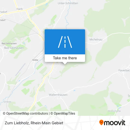 Карта Zum Liebholz