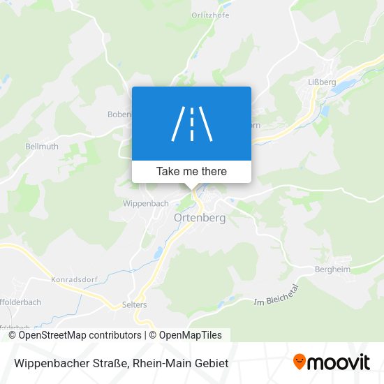 Wippenbacher Straße map