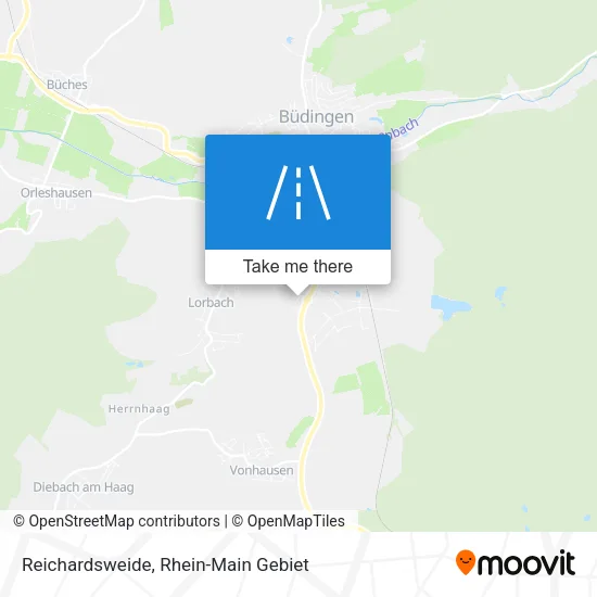 Карта Reichardsweide