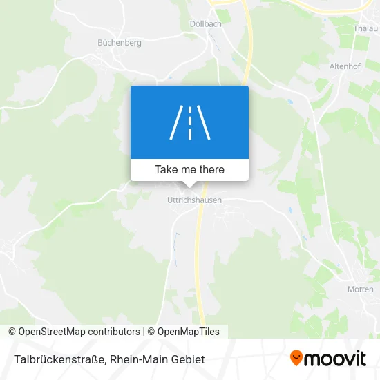 Карта Talbrückenstraße