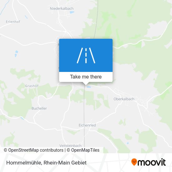 Hommelmühle map