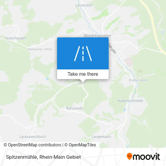 Spitzenmühle map