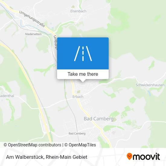 Карта Am Walberstück