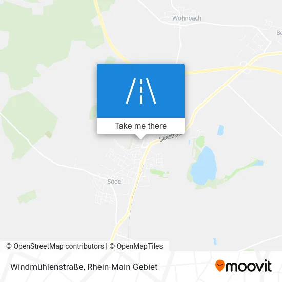 Карта Windmühlenstraße