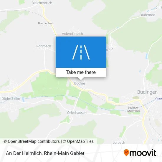 Карта An Der Heimlich