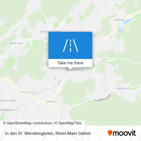 In den St. Wendelsgärten map