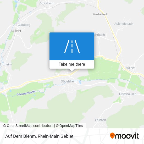 Auf Dem Biehm map